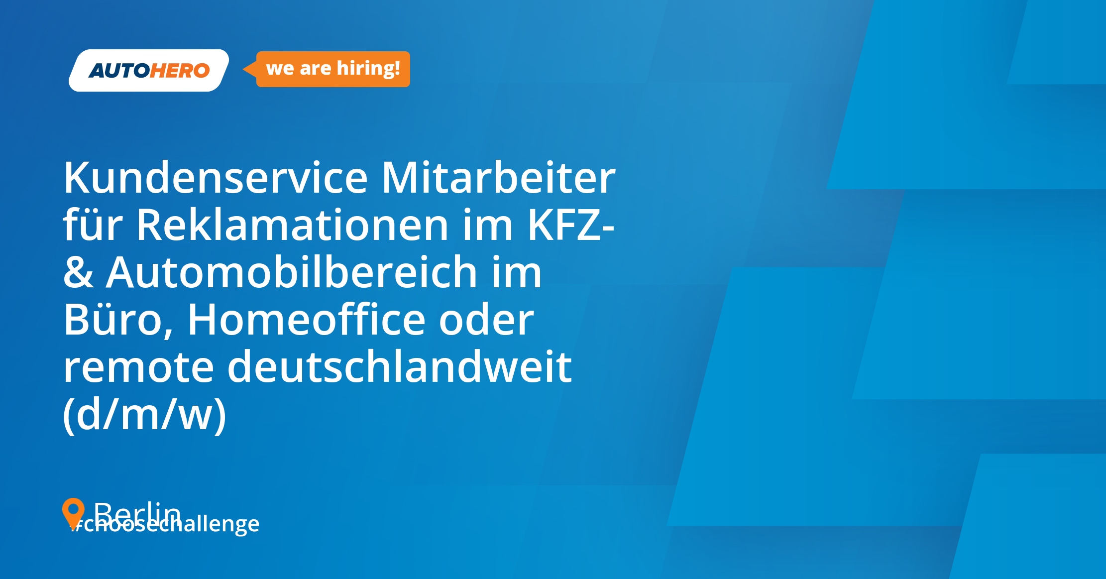 Kundenservice Mitarbeiter für Reklamationen im KFZ & Automobilbereich